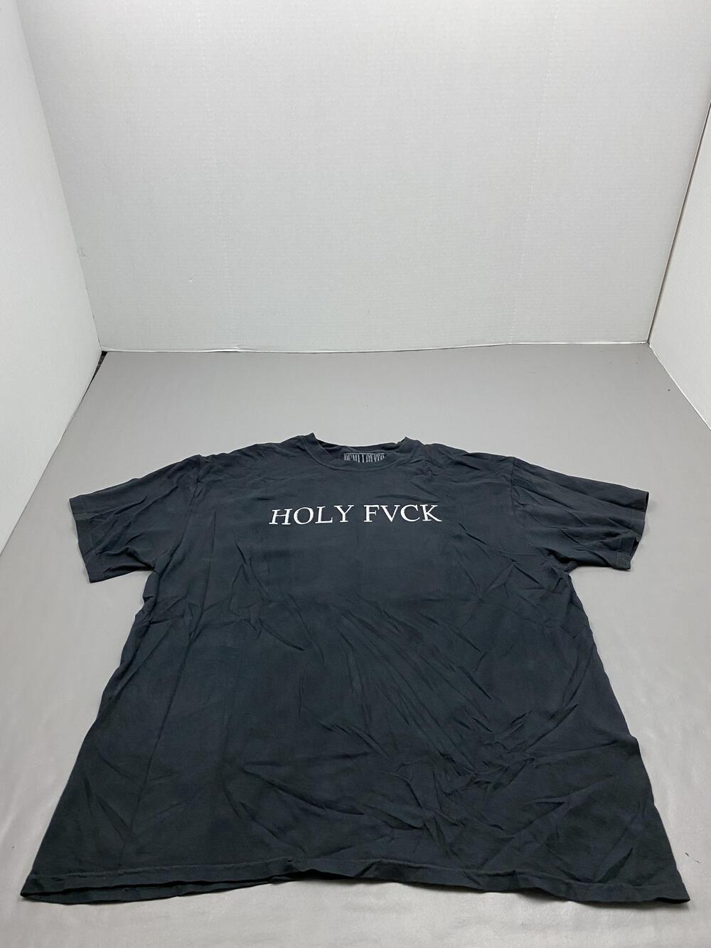 Demi Lovato Shirt Mens XL Black HOLY FVCK Tour Graphic Back Print 2022